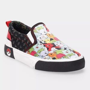 Pokemon Little Kids Slip-On Sneakers